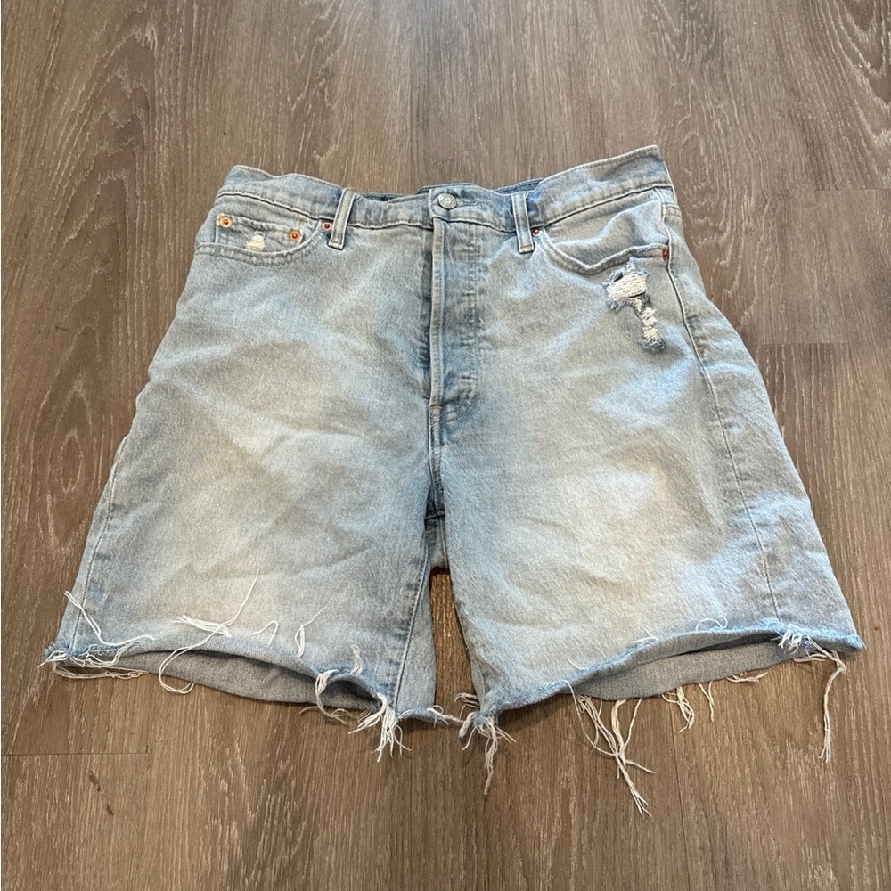 GAP cheeky midi short high rise